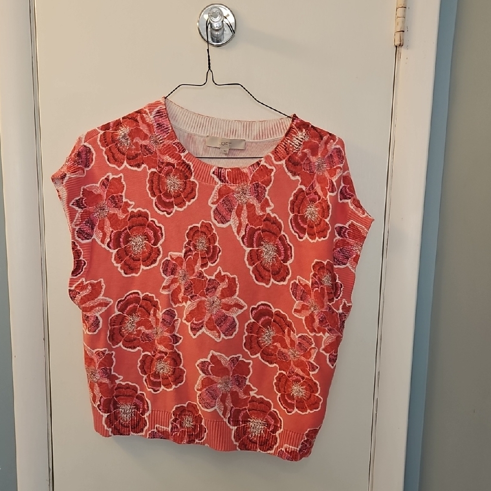 Loft Sweater Tank Size Large